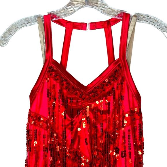 Weissman Dance / Halloween / Costume Flapper Roaring Twenties - RED - Picture 5 of 14